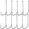 10pcs Fish WOW! 34007 O' Shaughnessy Stainless Steel Hooks - Size 10/0 view 1