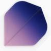 Retreiver 3 Sets of Vignette Transparent Standard Dart Flights Plus 3 Sets of Black Nylon Dart Flight Protectors (Purple Fade) view 4