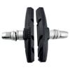 AHL Bike Brake Pads Bicycle Brake Shoes Set,69mm for Cruiser MTB Mountain Bicycle Universal V-Brake Blocks with Hex Nut and Shims, No Noise No Skid (Black) view 3
