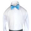 Classic Party Formal Tuxedo Suits Baby Boy Kid Men Satin Colors Bow Tie SM-XL (Medium (5-14 Years), Turquoise) view 4