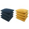Get Outside Games 8 Classic Series Cornhole Bags  All Weather/Weather Resistant (Navy Blue & Gold) view 1
