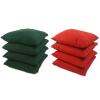 Get Outside Games 8 Classic Series Cornhole Bags  All Weather/Weather Resistant (Dark Green & Red) view 1