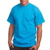 Athletics Mens Short Sleeve T-Shirt, Small, Turquoise view 1