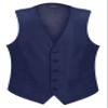 Gioberti Men's Formal Suit Vest Fit for Business or Casual Dress, Royal Blue, X-Large view 1