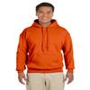 Gildan Men's Pouch Pocket Hooded Sweatshirt, Orange, 5XL view 1