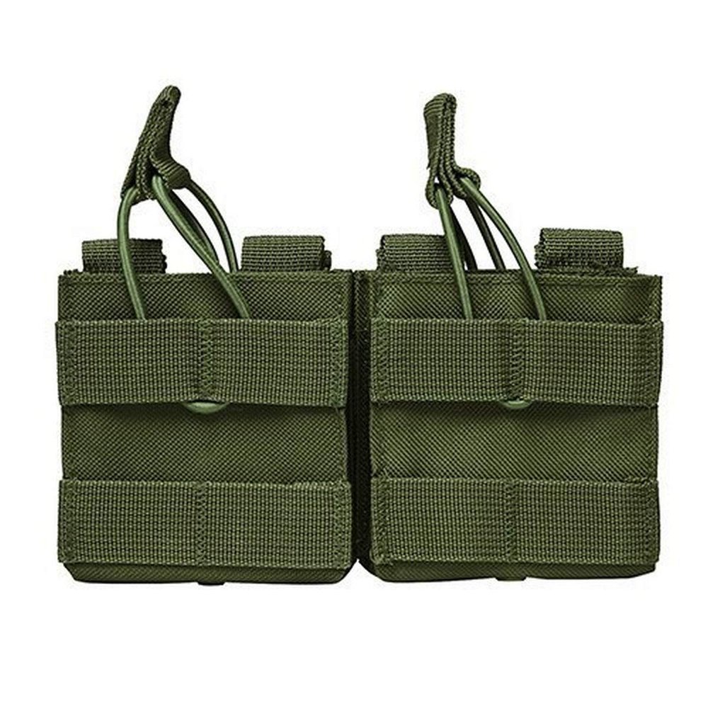 NC Star CV3082MP2977G AR10/M1A/FAL .308 Dual Magazine Pouch, Green