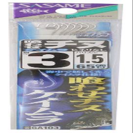 SASAME GA103 Chinu Squid with Thread, No. 3