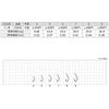 Sasame Needles 22ZAS Athlete Kiss (Fluorine Coat), Pack of 100 view 2