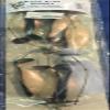 Rock Fish Candy 20" 6 Arm Umbrella w/ 4oz Parachute White on Black view 1