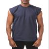 Pro Club Men's Heavyweight Sleeveless Muscle T-Shirt, Navy, 3X-Large view 1