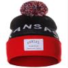 American Cities Kansas Kansas Arch Letters Pom Pom Knit Hat Cap Beanie view 1