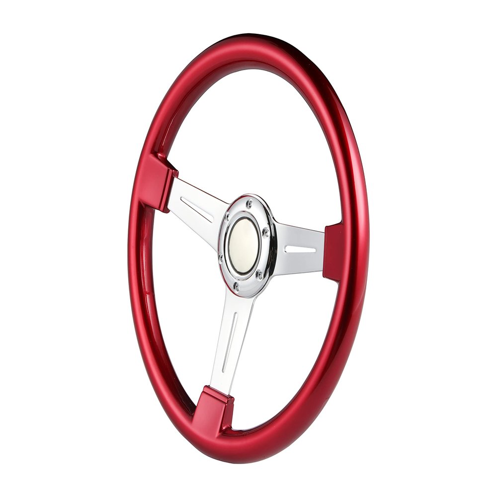 Boat Steering wheel W/Adapter 3 spoke boats with 3/4" tapered key Marine