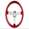 Boat Steering wheel W/Adapter 3 spoke boats with 3/4" tapered key Marine view 2