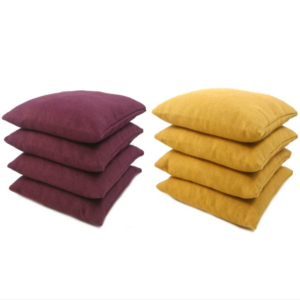 Get Outside Games 8 Classic Series Cornhole Bags  All Weather/Weather Resistant (Maroon & Gold)