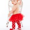 My Lello Ivory Baby Tutu Ruffle Scallop Edge Skirt 5-Layer (Newborn - 3mo.) view 4