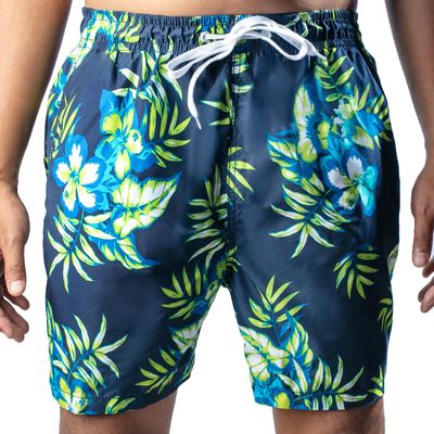 Kanu Surf Men's Monaco Swim Trunks (Regular & Extended Sizes), Grenada Navy, Small