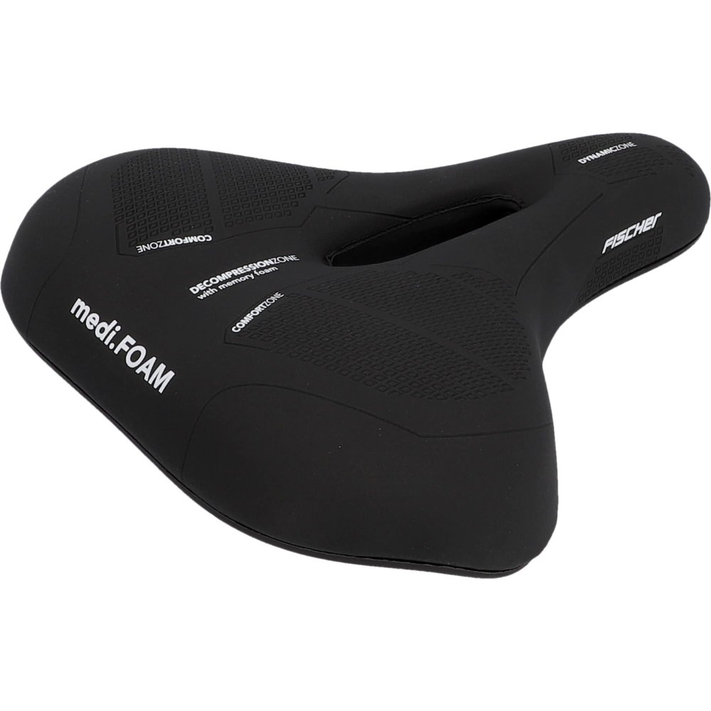 Fischer Saddle Memory Foam Black