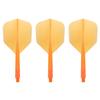 Condor Zero Stress Flight System | Small Size | Dart Flights | Multiple Sizes | Multiple Colours (Orange, Medium)