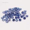 100PCS Size 2.0mm 5A Round Machine Cut Tanzanite Color Cubic Zirconia Stone Loose CZ Stones (2.0mm 100pcs) view 2