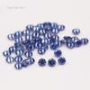 100PCS Size 2.0mm 5A Round Machine Cut Tanzanite Color Cubic Zirconia Stone Loose CZ Stones (2.0mm 100pcs) view 3