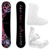 Camp Seven Package Featherlite Snowboard 150 cn-System Lux Bindings-Siren Lux Women's Snowboard Boots-8 view 1