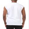 Pro Club Men's Heavyweight Sleeveless Muscle T-Shirt, Snow White, Medium view 2