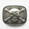 Antique Silver Tattoo Pirate Skull Bottle Opener Belt Buckle also Stock in US view 2