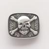 Antique Silver Tattoo Pirate Skull Bottle Opener Belt Buckle also Stock in US view 4