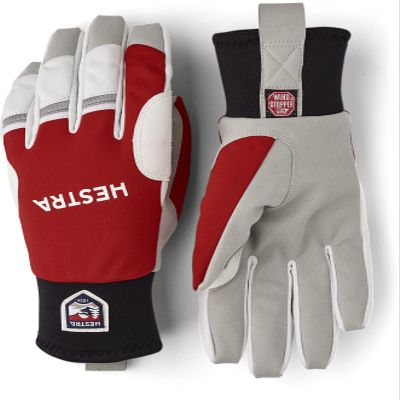 Hestra Windstopper Racer Tracker Glove - Red - 7