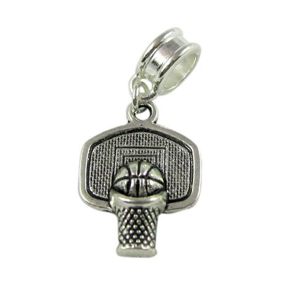 UniqueBeadsAndGifts Universal Basketball Hoop Charm