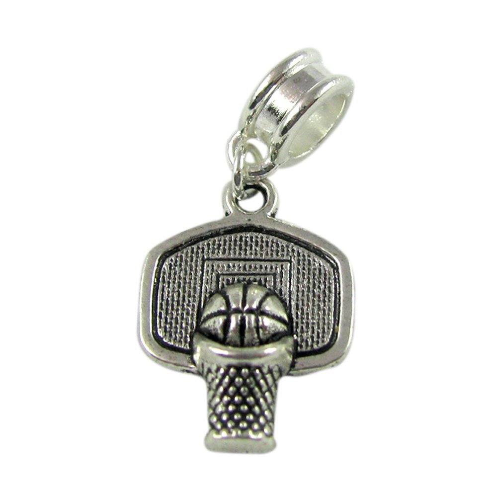 UniqueBeadsAndGifts Universal Basketball Hoop Charm