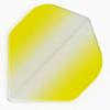 Retreiver 3 Sets of Vignette Transparent Standard Dart Flights Plus 3 Sets of Black Nylon Dart Flight Protectors (Yellow Vertical) view 4