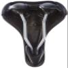 Fischer Trekking Saddle Visual Gel, Black, One Size view 2