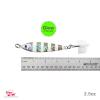 5pcs 2.5oz Fish WOW! Fish Metal Bait Jig 2-1/2oz Mega Live Lure with Treble Hook - Glow in The Dark view 2