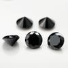 500pcs Size 1.1mm 5A Round Machine Cut Black Color Cubic Zirconia Stone Loose CZ Stones JIANGYUANGEMS (1.1mm 500pcs) view 2