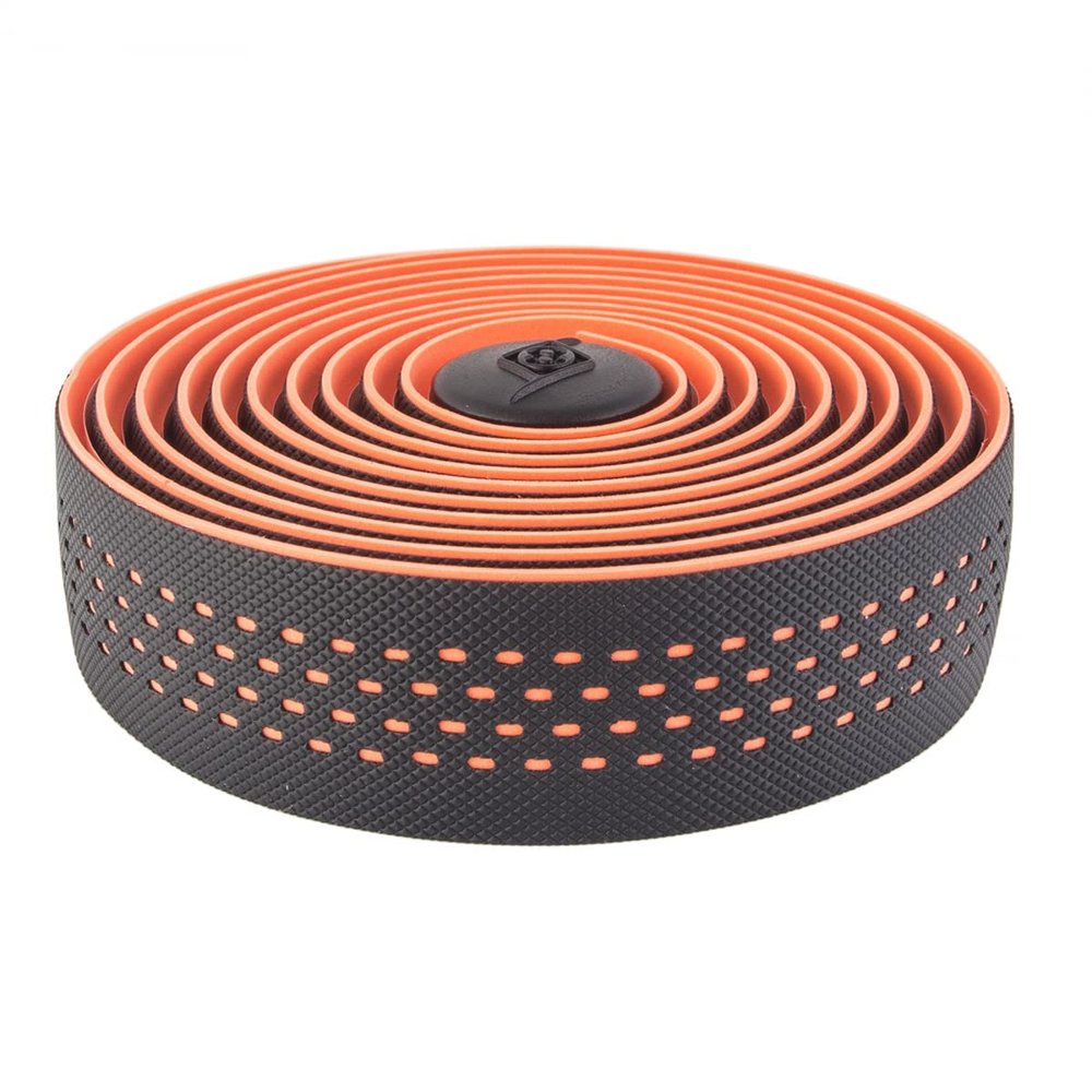 Origin8 DMND PERF Bar Tape, Black/Orange