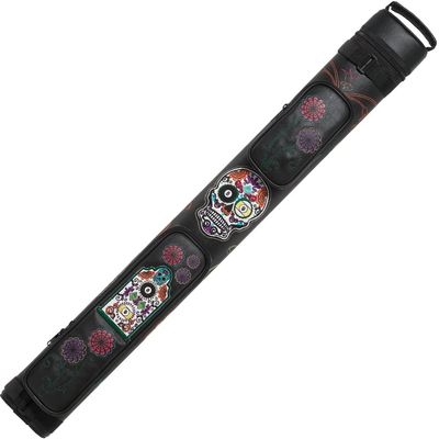 Action Cases Calavera 2x2 Hard Stitched Pink and Purple Roses
