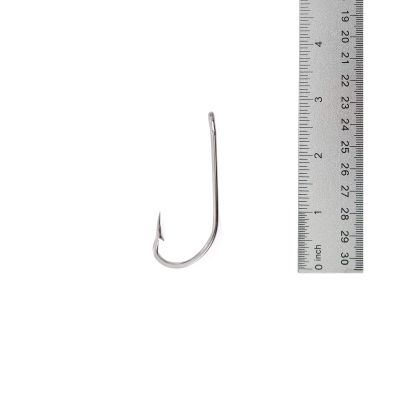 50pcs Fish WOW! 34007 O' Shaughnessy Stainless Steel Hooks - Size 8/0
