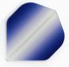 Retreiver 3 Sets of Vignette Transparent Standard Dart Flights Plus 3 Sets of Black Nylon Dart Flight Protectors (Dark Blue Vertical) view 4