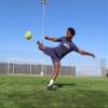 SENDA Amador Training Soccer Ball, Fair Trade Certified, White/Yellow, Size 5 (Ages 13 & Up) view 4