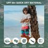 Kanu Surf Big Boys Viper Quick Dry Beach Swim Trunk, Viper Black/Red, Large (14/16) view 2