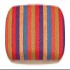 Hard Eyeglass Case, Glasses Holder For Women, Men, Girls, Boys- Colorful Stripes, Rainbow view 1