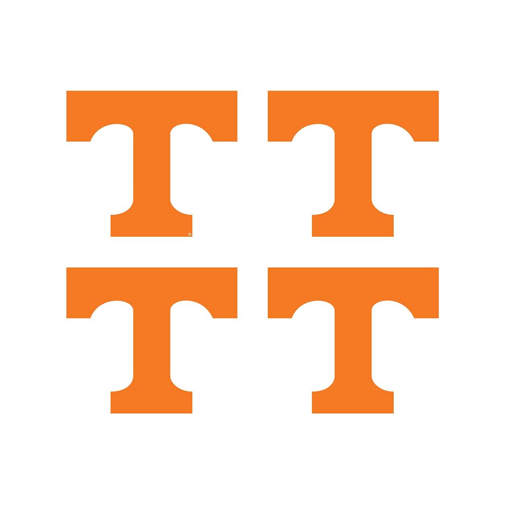 University of Tennessee Reflective Decals