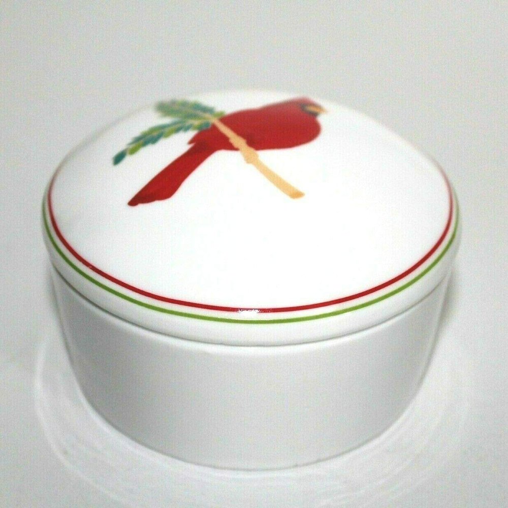 Charter Club Ceramic Jewelry or Trinket Box