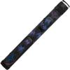 Athena Butterfly Print Pool Cue Case, 2 Butt, 2 Shaft, Blue and Purple Butterfly Design, Two Storage Pockets for Jump Butt, for Billiard Sticks view 1