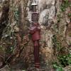 Battle-Merchant Viking Sword Decorative Replica Godfred with Scabbard, 100-Layer Damascus Steel Pattern view 2