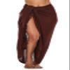 SHU-SHI Sarong Swimsuit Coverup for Women Pareo Long Beach Bathing Suit Wrap with Coconut Clip view 1