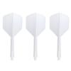 Condor Zero Stress Flight System - Small White - Dart Flights Long