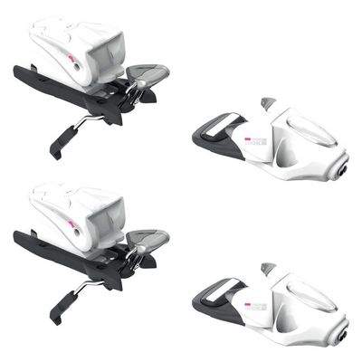 Look Kids' Team 4 Ski Bindings - 76 mm Brakes - White