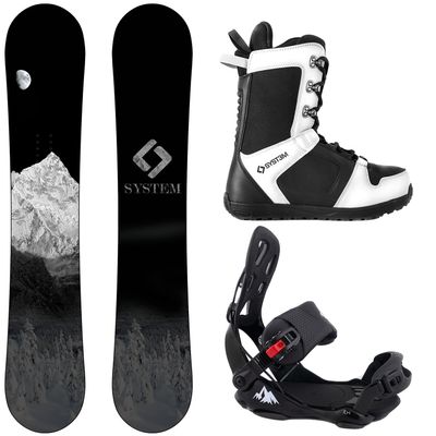Package-System MTN CRCX Snowboard-147 cm-System LTX Binding Large-System APX Snowboard Boots-9